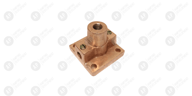 ฐานล่อฟ้าแบบสี่เหลี่ยม สองสกรู